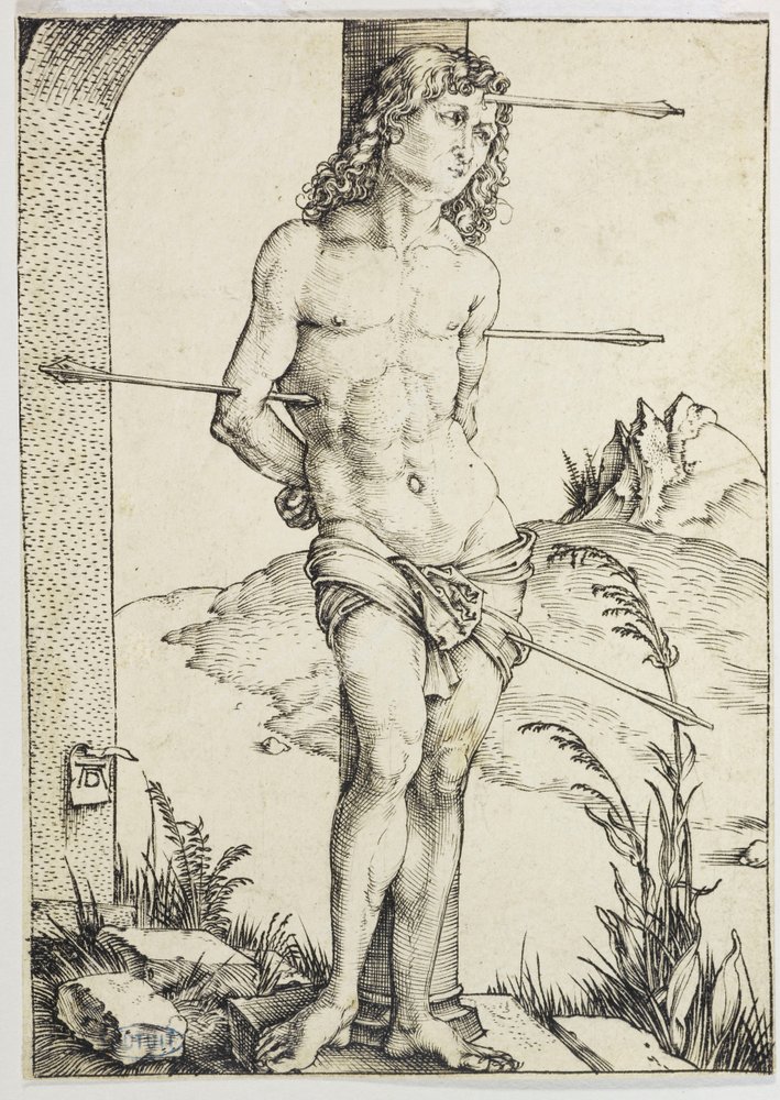 San Sebastiano legato a una colonna (Bartsch 56) da Albrecht Dürer