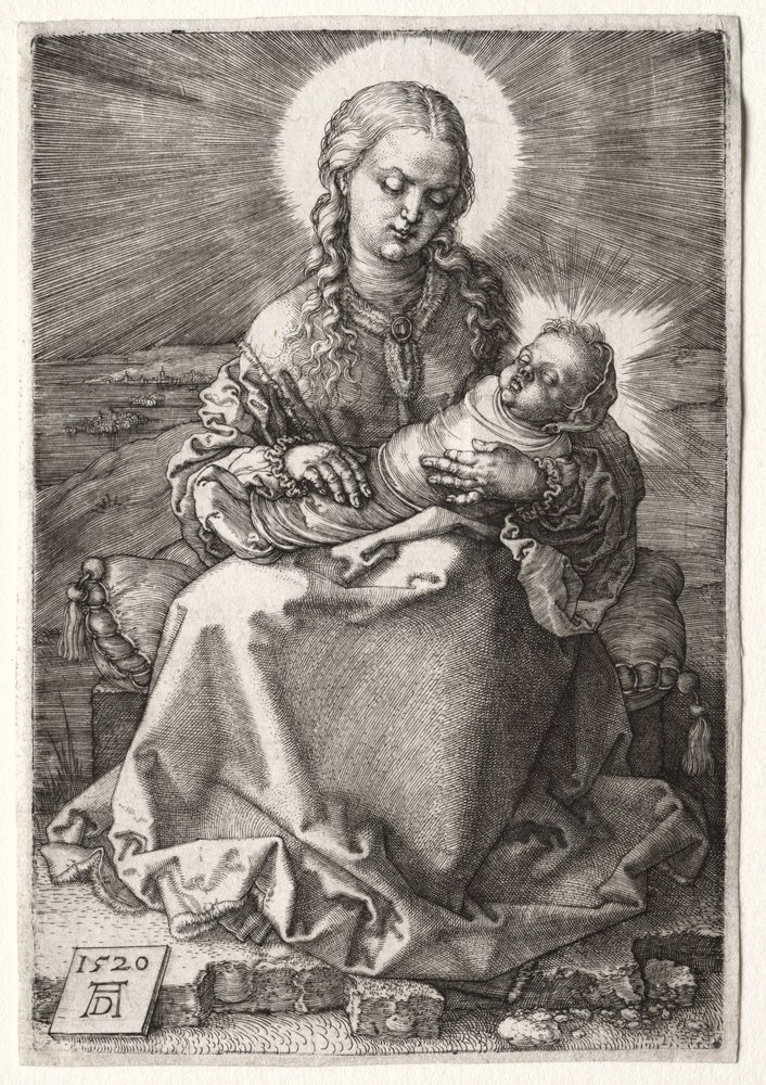 La Vergine con il Bambino Fasciato, 1520 da Albrecht Dürer