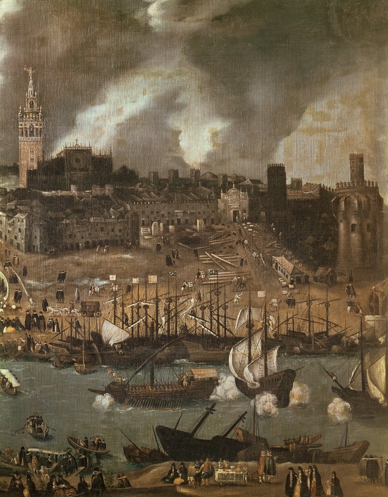 Una spedizione che parte da Siviglia per l