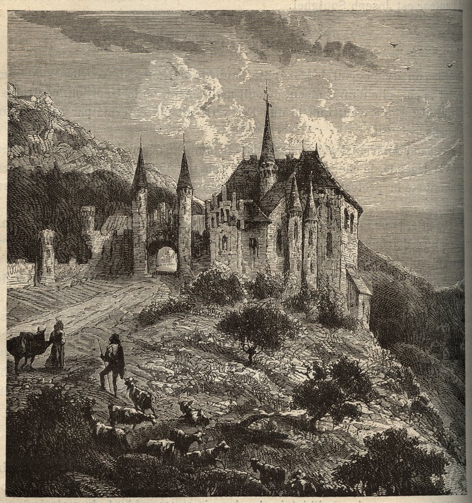 Chateau du Montet - Vandoeuvre-les-Nancy - Lorena - incisione in ...