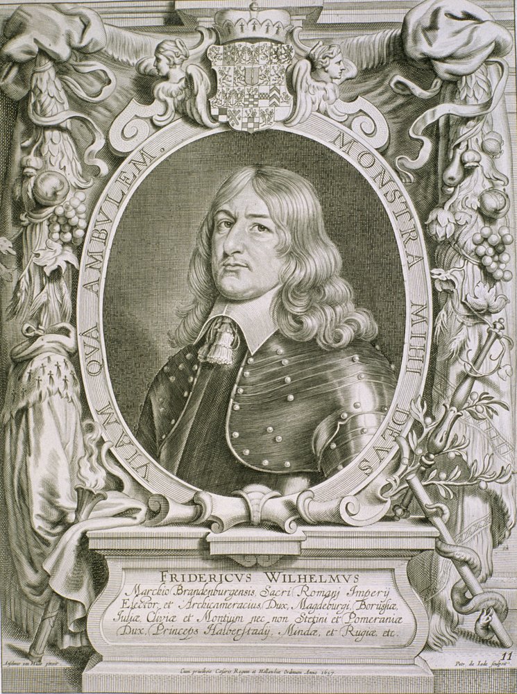 Federico Guglielmo (1620-88) Elettore di Brandeburgo, da 
