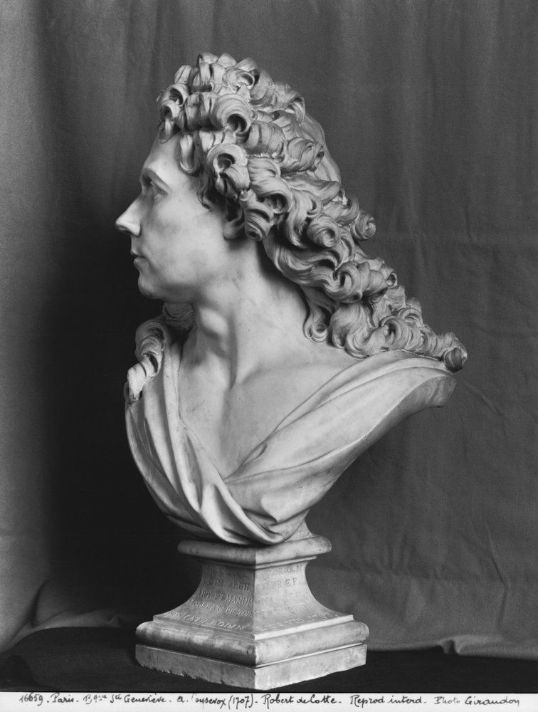 Busto di Robert de Cotte, 1707 da Antoine Coysevox