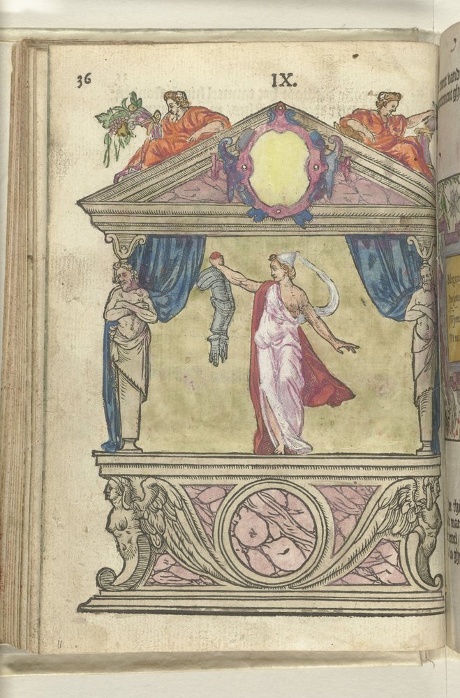 Scena con personificazione della Magnanimità, 1578 da Antoni van Leest