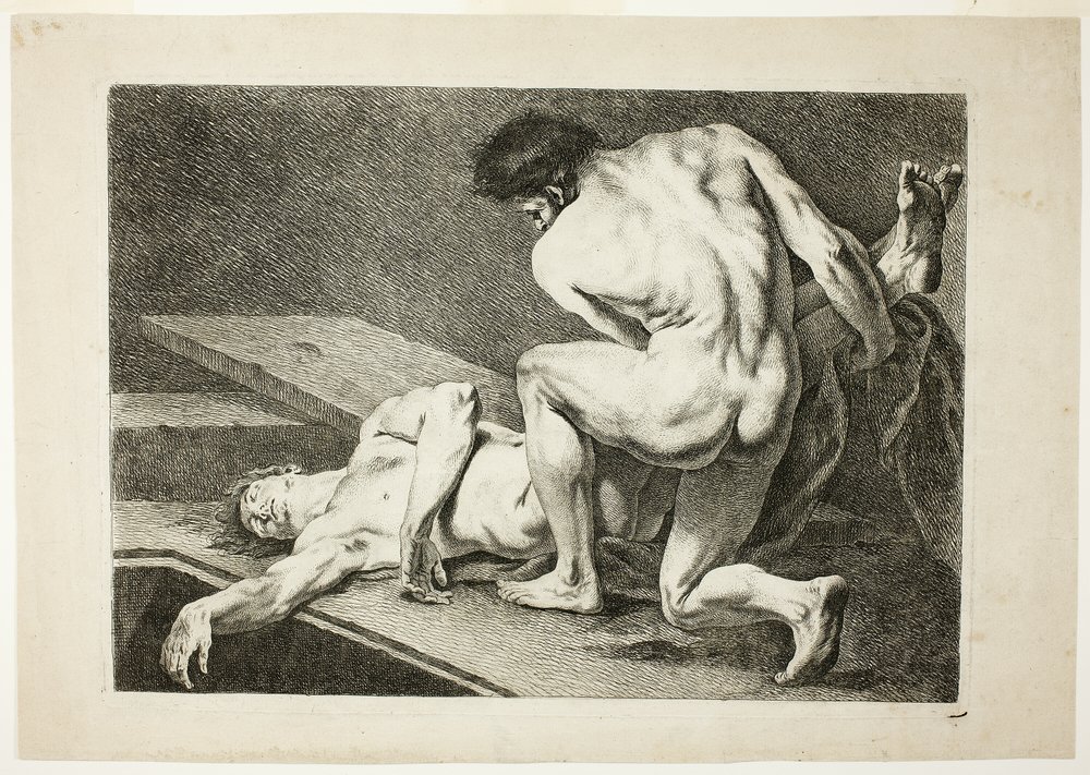 Figura, da Six Figures Académiques da Carle van Loo