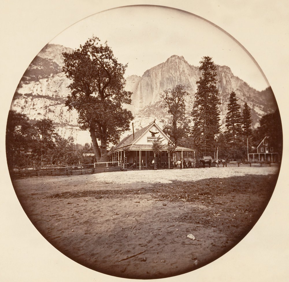 [Parco nazionale di Yosemite, California], ca. 1878. da Carleton Emmons Watkins