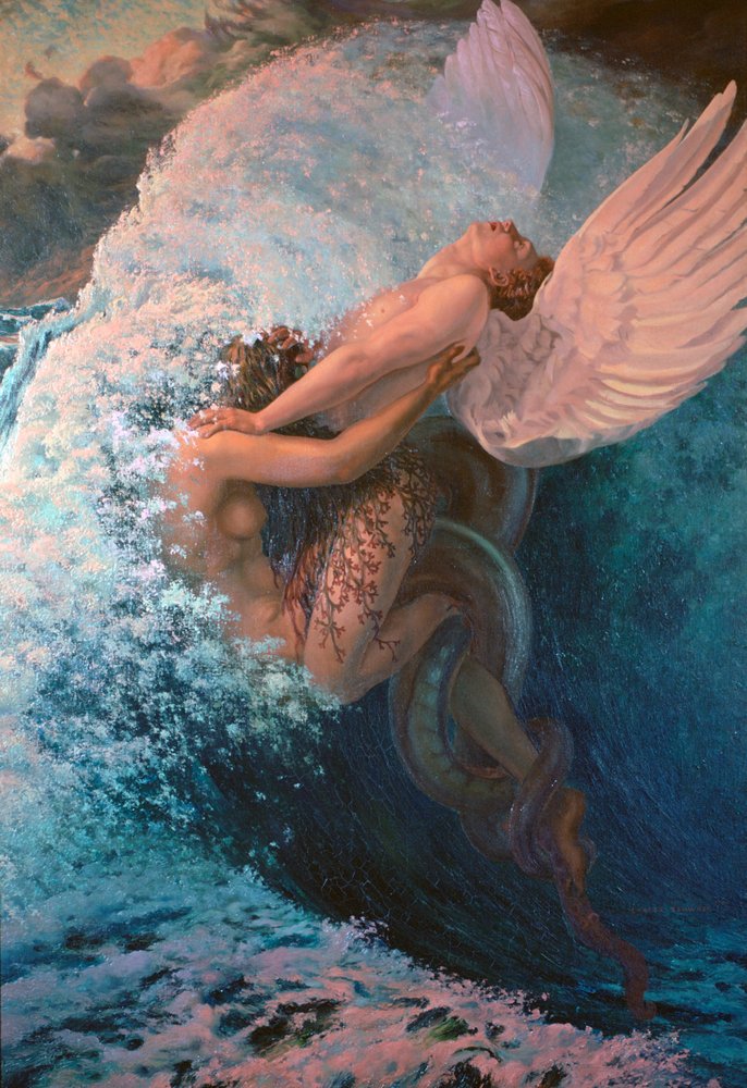 Spleen e ideale, 1907 da Carlos Schwabe