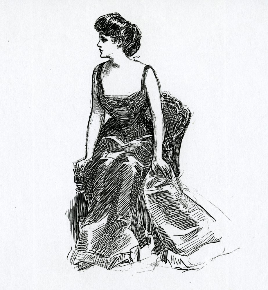 Una ragazza Gibson, c.1902 da Charles Dana Gibson