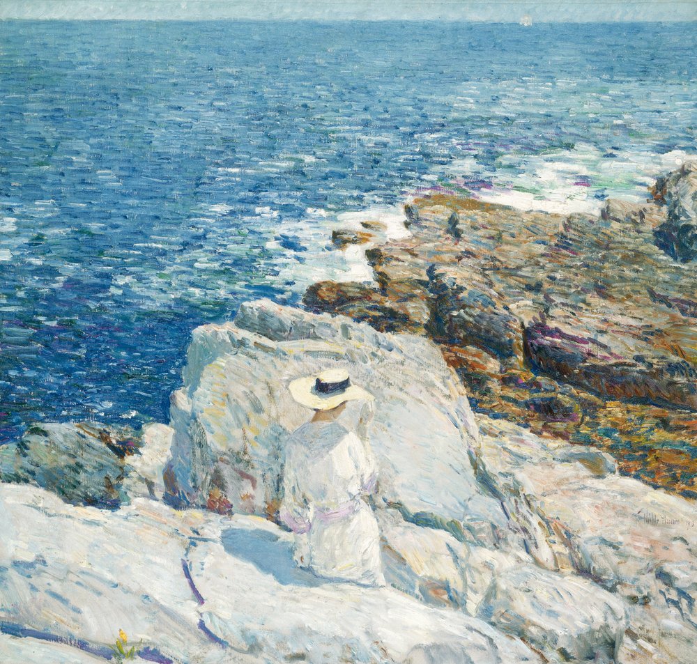 Le scogliere meridionali, Appledore, 1913 da Childe Hassam
