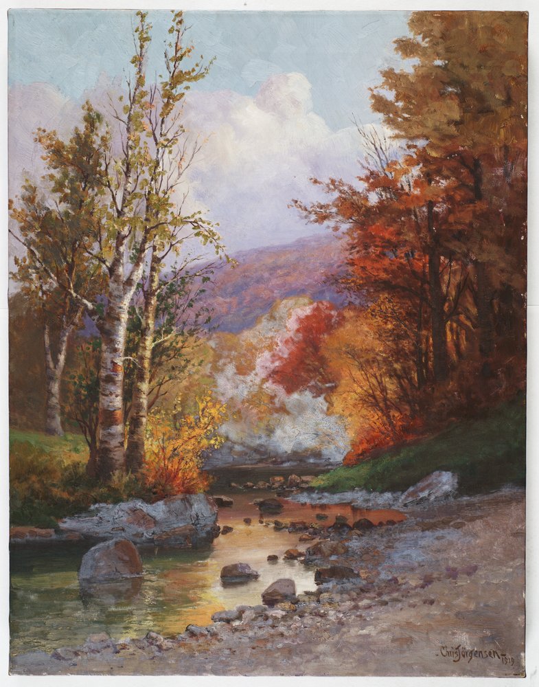 Autunno nei Berkshires, c.1919 da Christian Jorgensen