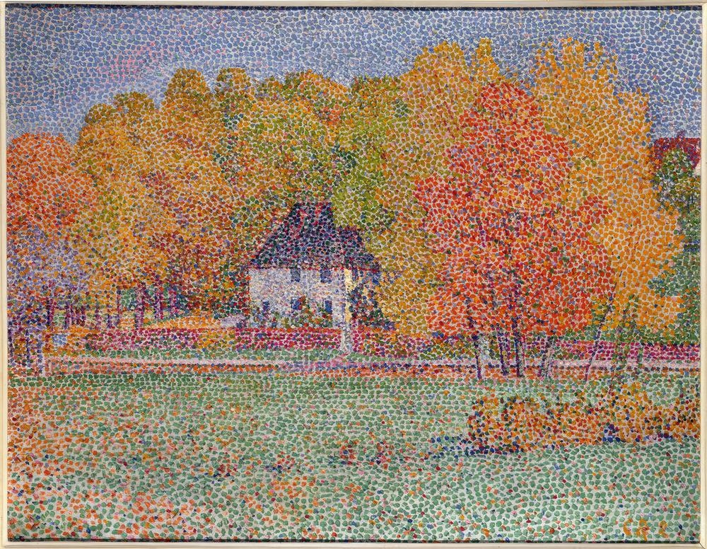 La casa di giardino di Goethe a Weimar da Christian Rohlfs