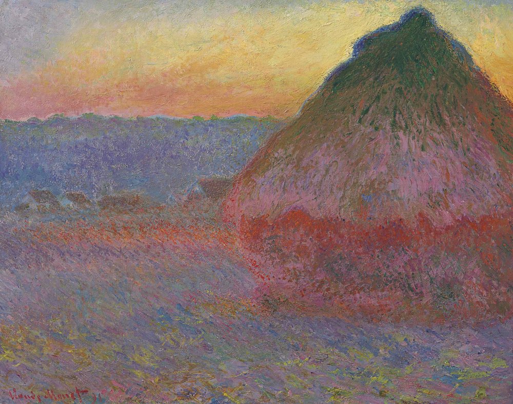 Covone di grano alla luce del sole | Claude Monet