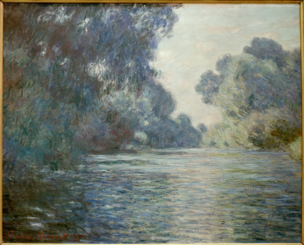 Braccio della Senna vicino a Giverny da Claude Monet