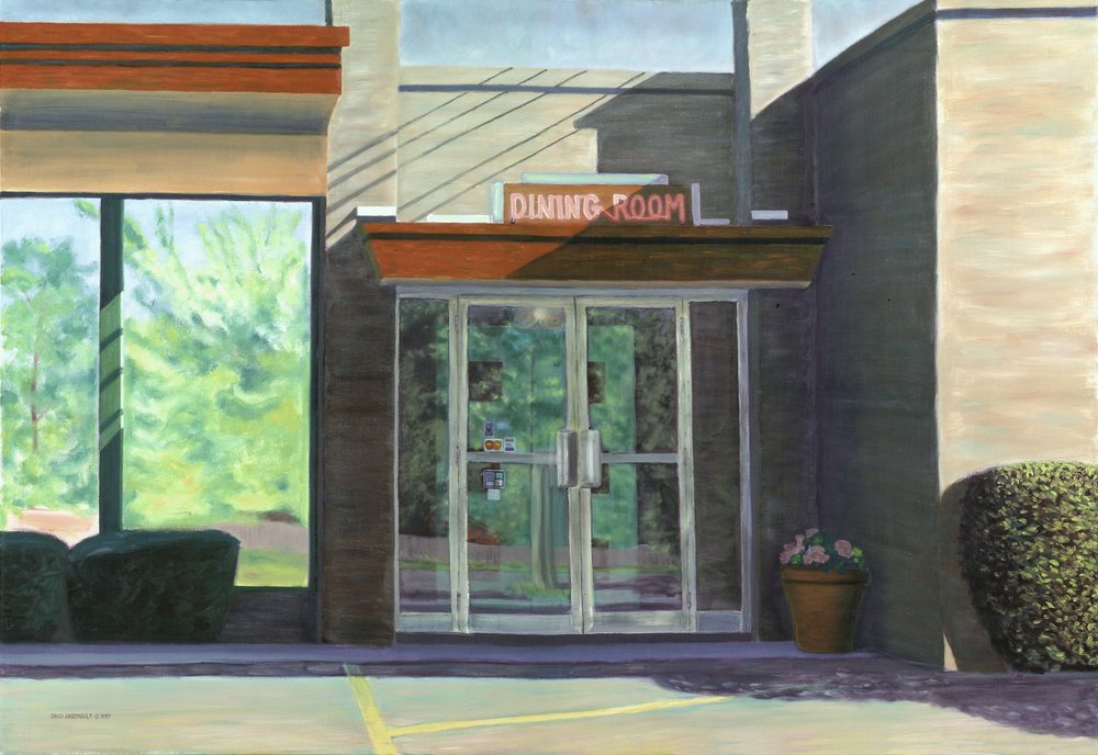Sala da pranzo (riflessi del paesaggio) da David Arsenault