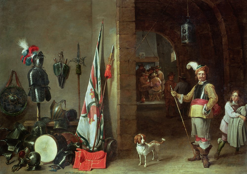 Sala delle guardie da David Teniers the Younger