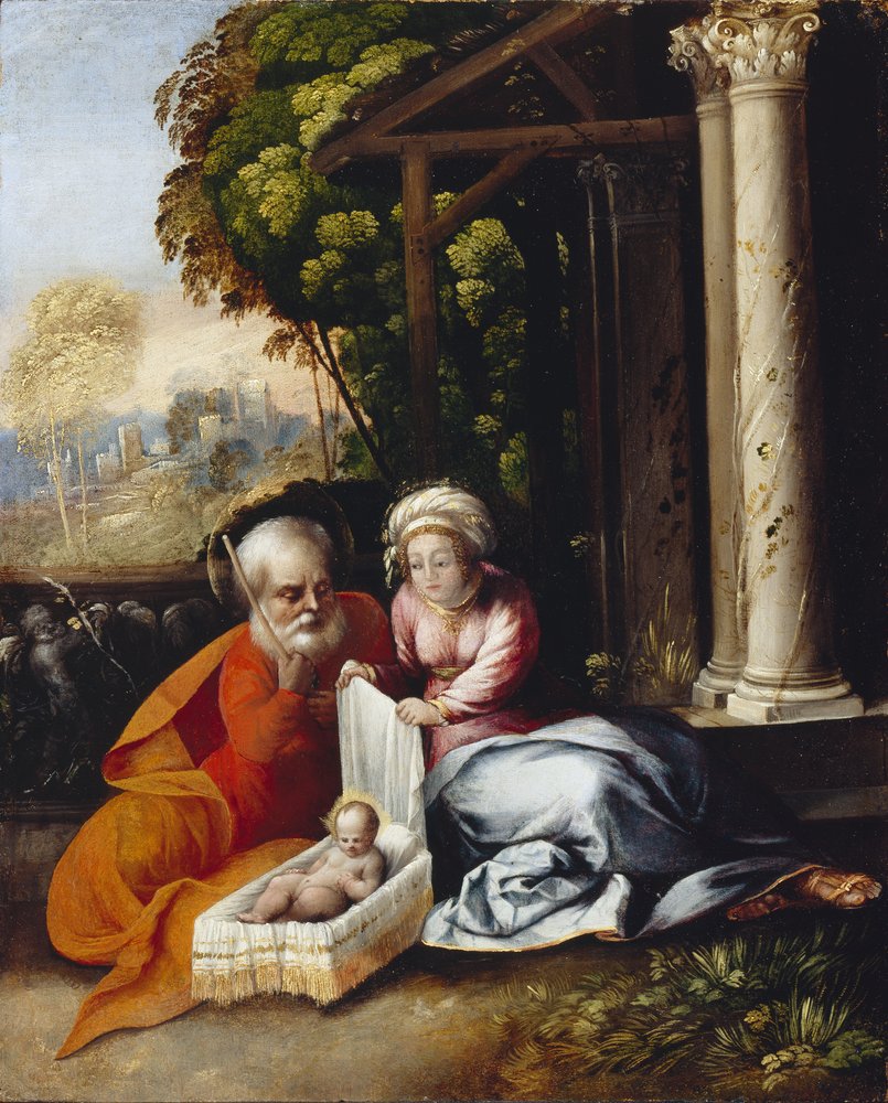 La Sacra Famiglia, c.1516 da Dosso Dossi