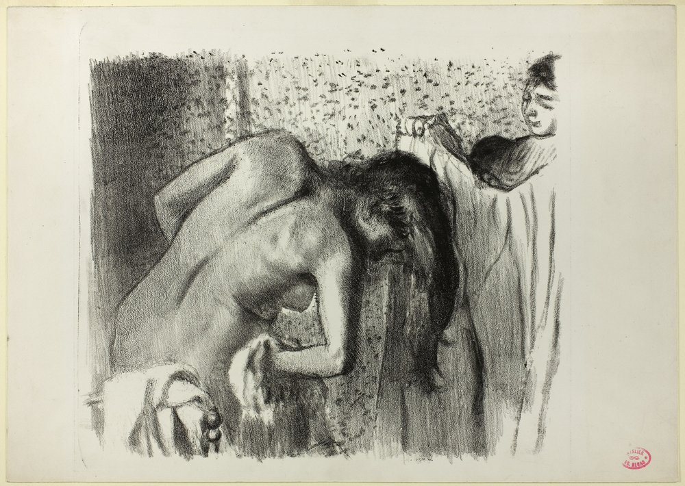 Dopo il bagno (grande versione) da Edgar Degas
