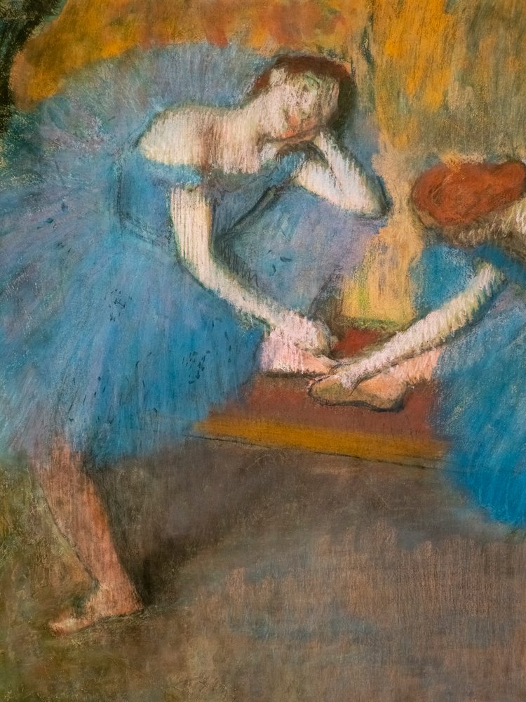 Ballerine in blu on sale