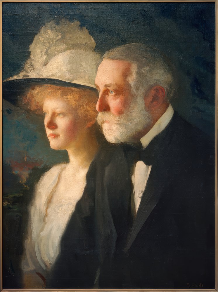 Henry Clay e Helen Frick da Edmund Charles Tarbell
