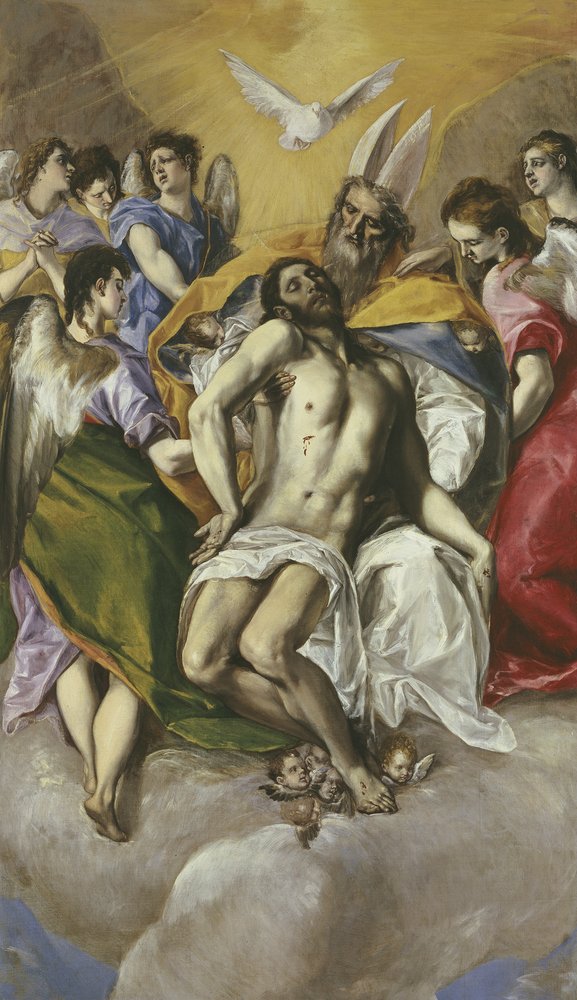 La Santissima Trinità, 1579 da El Greco
