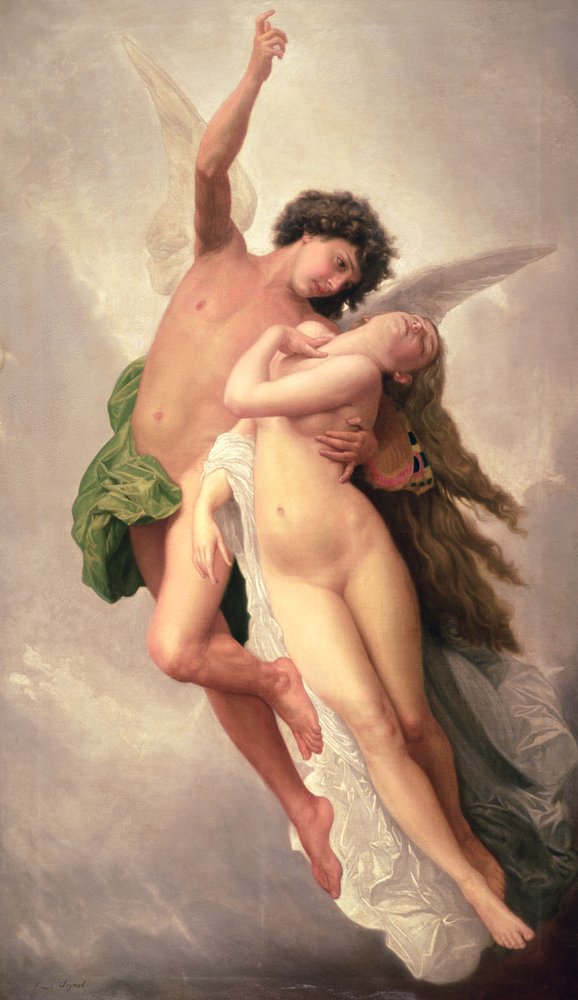 Quadri passionali - Il rapimento di Psiche