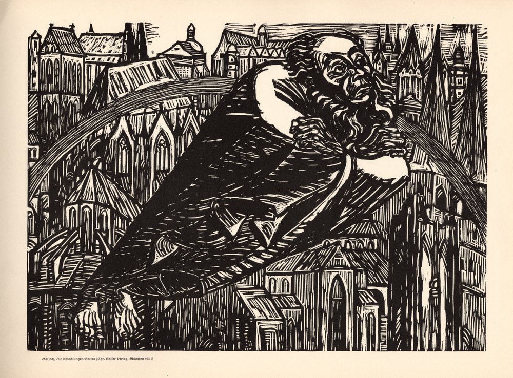 Le trasformazioni di Dio - 2 - Le cattedrali da Ernst Barlach