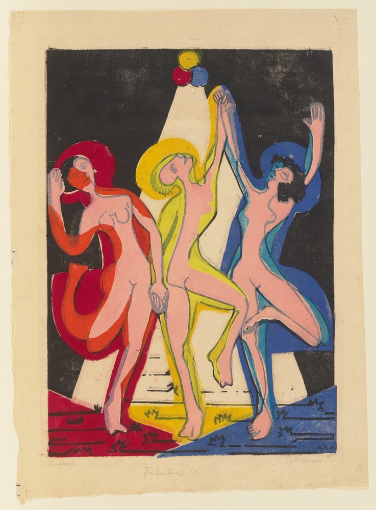 Danza dei colori da Ernst Ludwig Kirchner