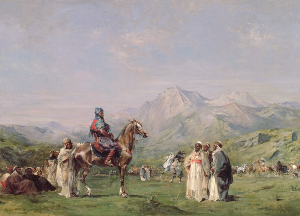 Un accampamento sui monti dell