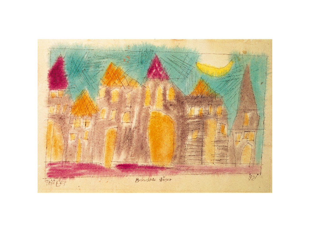 Case illuminate (KI.2) da Feininger Lyonel