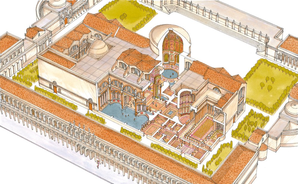 Terme di Caracalla, Roma da Fernando Aznar Cenamor