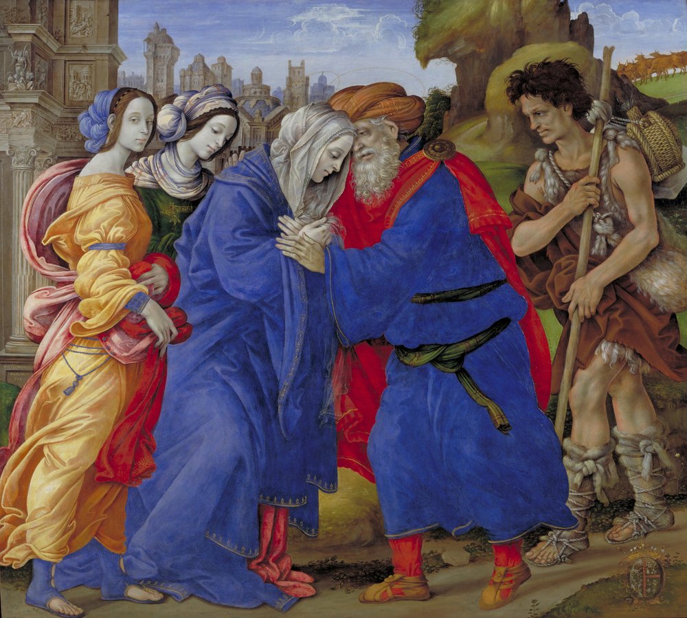 Incontro dei Santi Gioacchino e Anna alla Porta d'Oro, 1497