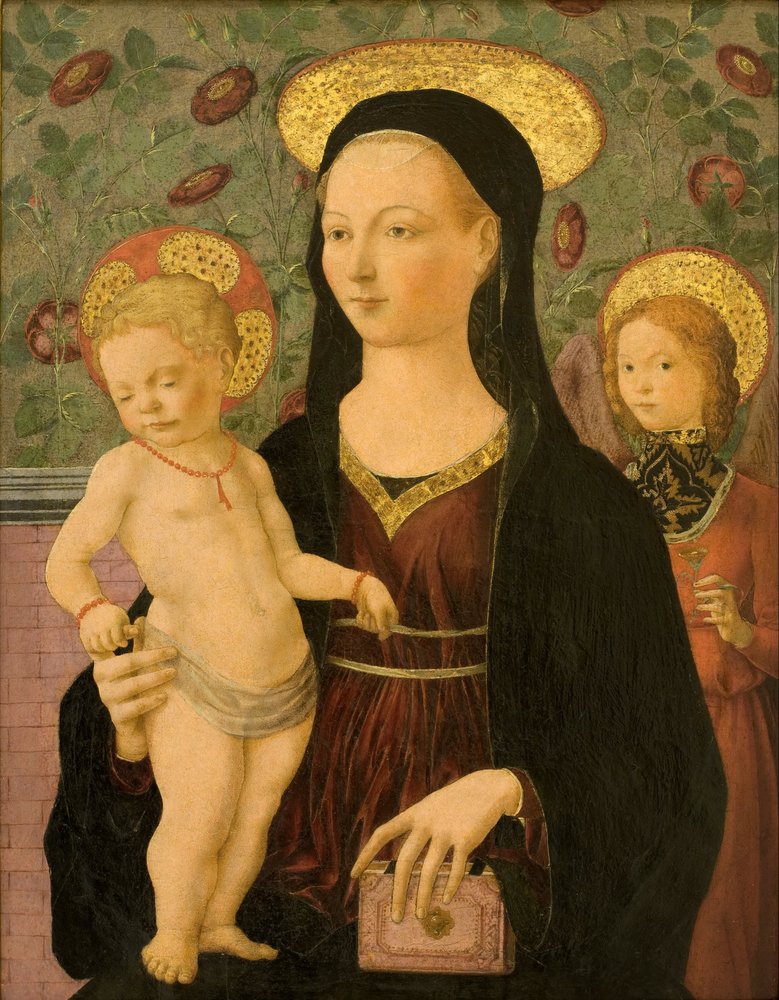 Vergine e Bambino con un Angelo da Francesco del Cossa