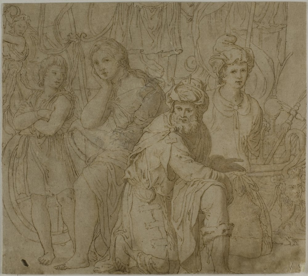 Parte di "Truimph and Exploits of Furius Camillus". da Francesco Salviati