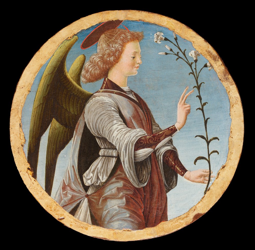 Polittico Griffoni: Angelo dell