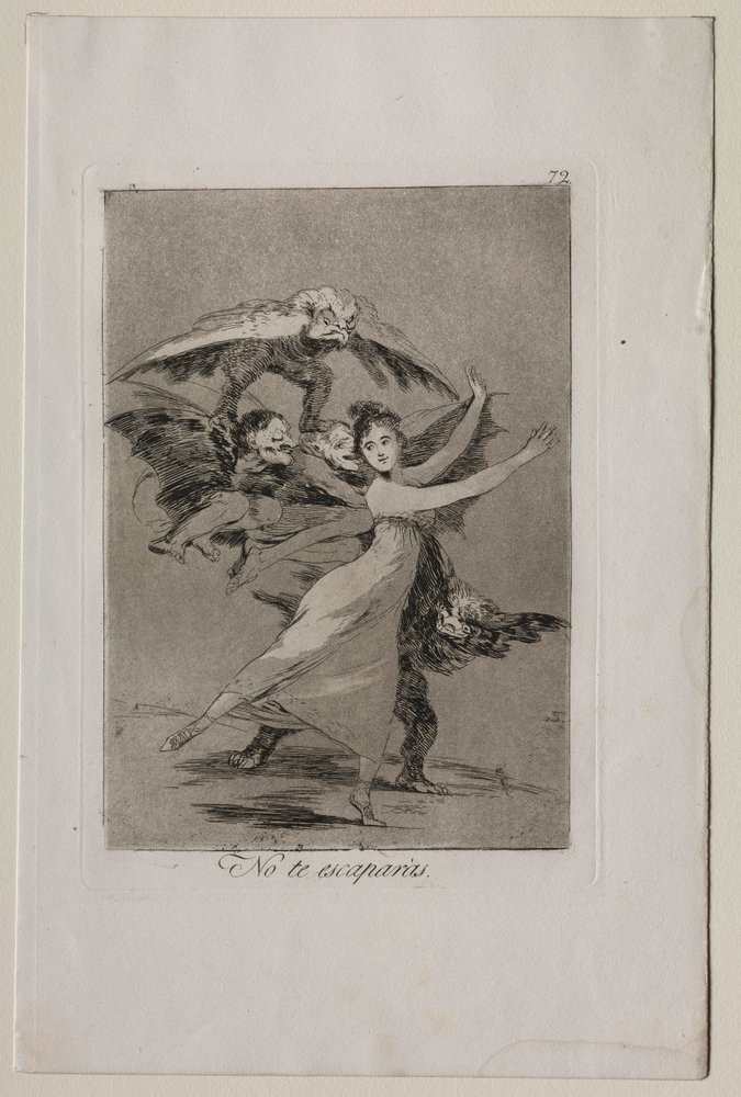 Capricci: Non sfuggirai da Francisco de Goya