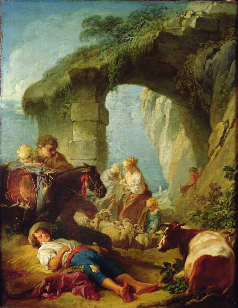 Scena pastorale da François Boucher
