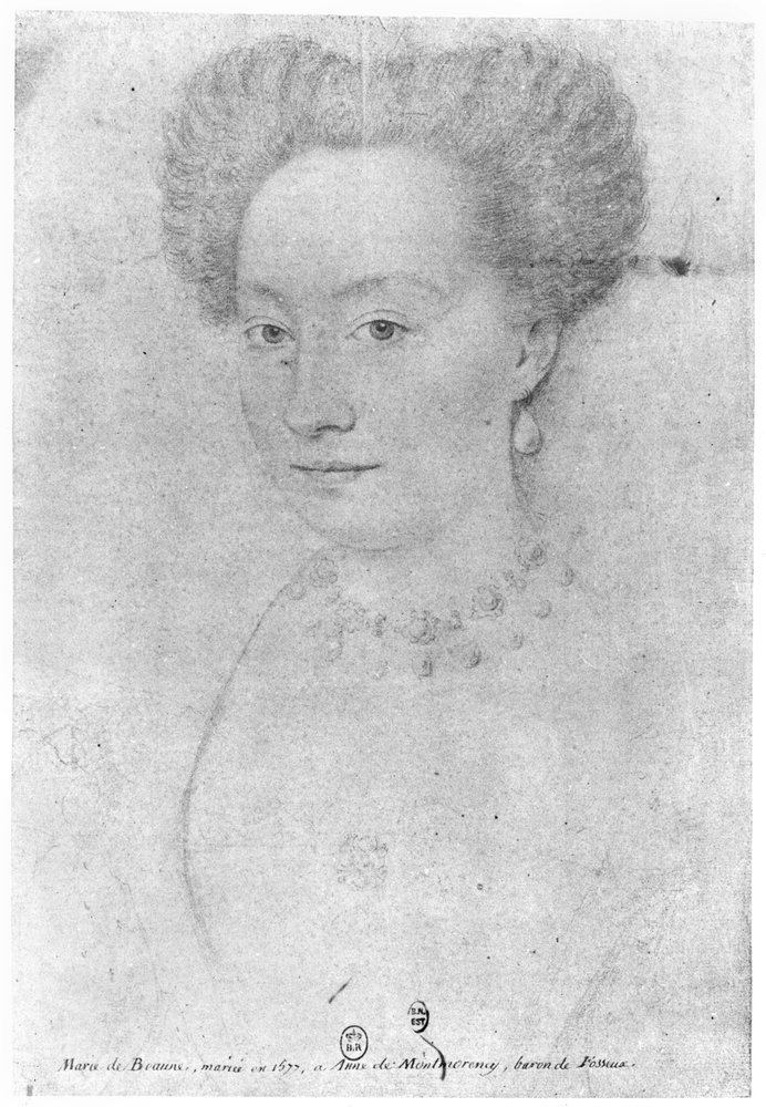 Francoise de Montmorency (nata nel 1562) chiamata 