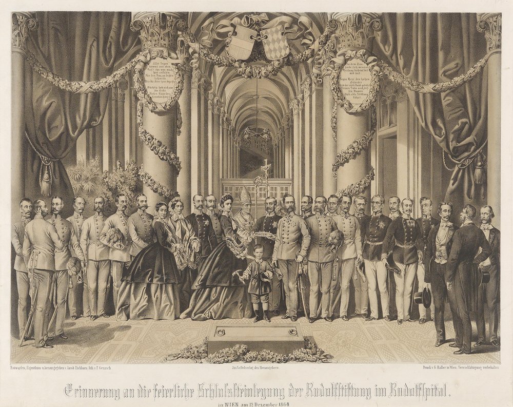 Ricordo della solenne posa della pietra angolare della Fondazione Rudolf nell