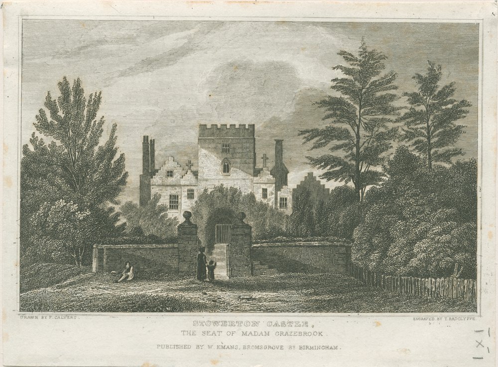 Castello di Stourton | Frederick Calvert | Stampa d'arte