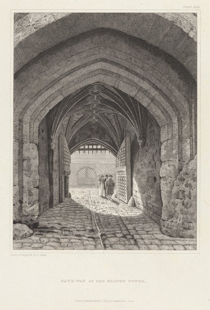 Porta della Torre Insanguinata da Frederick Nash