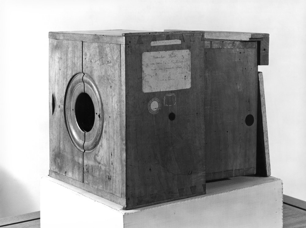 Fotocamera di Joseph Nicéphore Niépce, c.1816-22