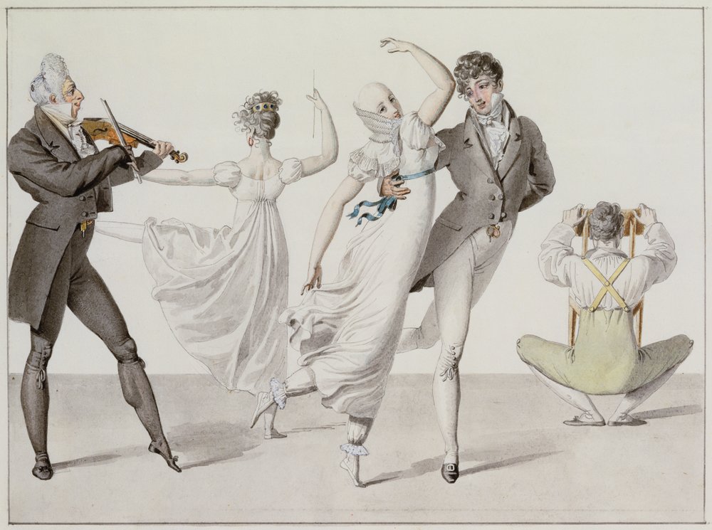 Illustrazione da "Le Bon Genre" da French School