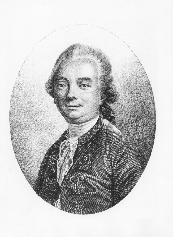 Jean-François de La Harpe (incisione) da French School