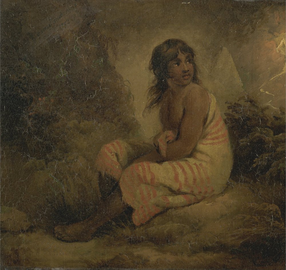 Ragazza indiana da George Morland