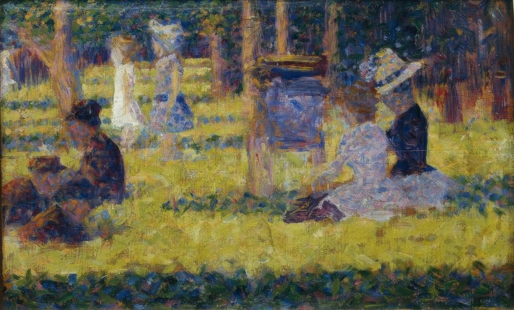 Una domenica pomeriggio alla Grande Jatte da Georges Seurat