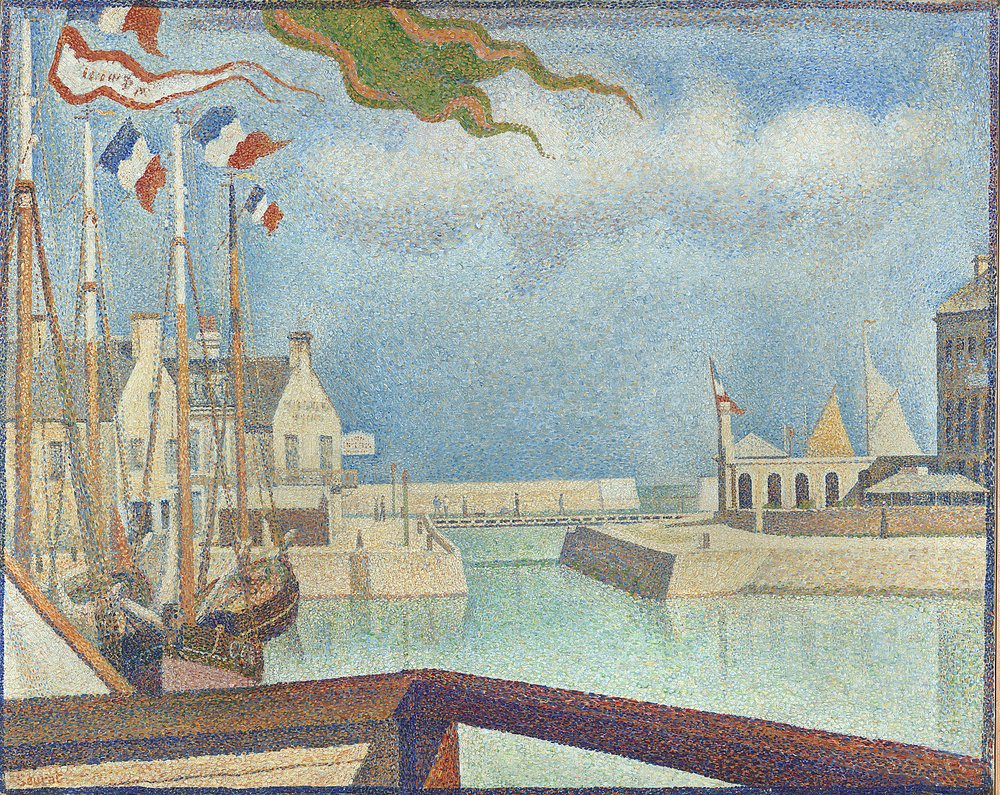 Domenica a Port-en-Bessin | Georges Pierre Seurat