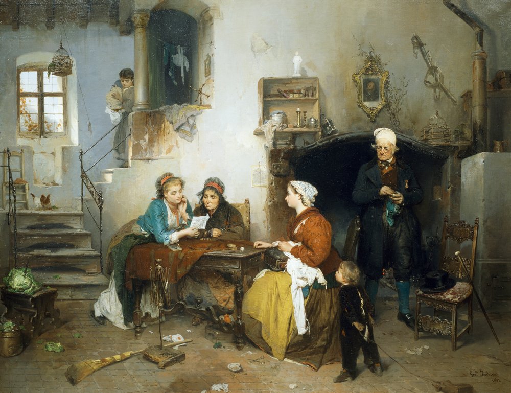 Lettera dal campo da Gerolamo Induno