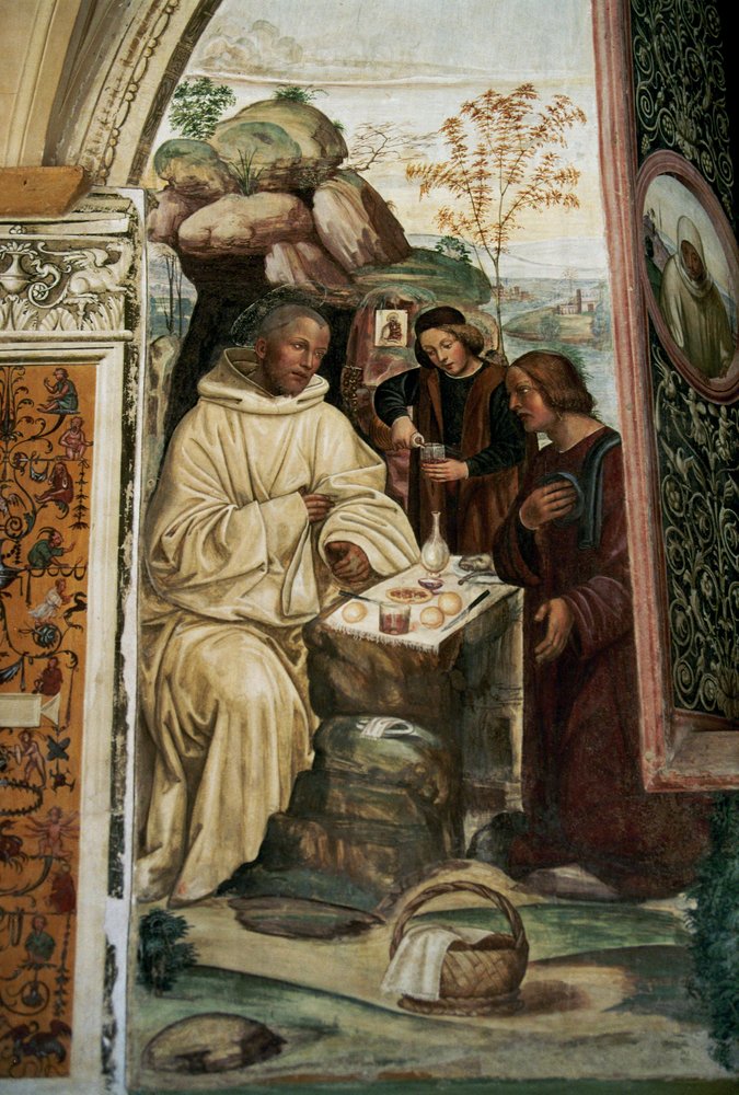Vita di San Benedetto da Nurcia da Giovanni Antonio Bazzi Sodoma