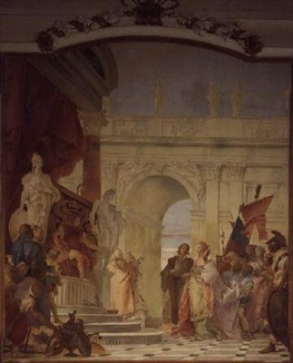 La magnanimità di Scipione da Giovanni-Battista Tiepolo
