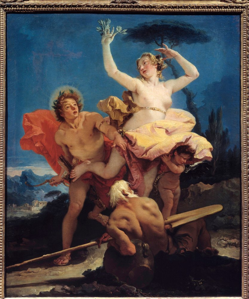 Apollo e Dafne da Giovanni-Battista Tiepolo