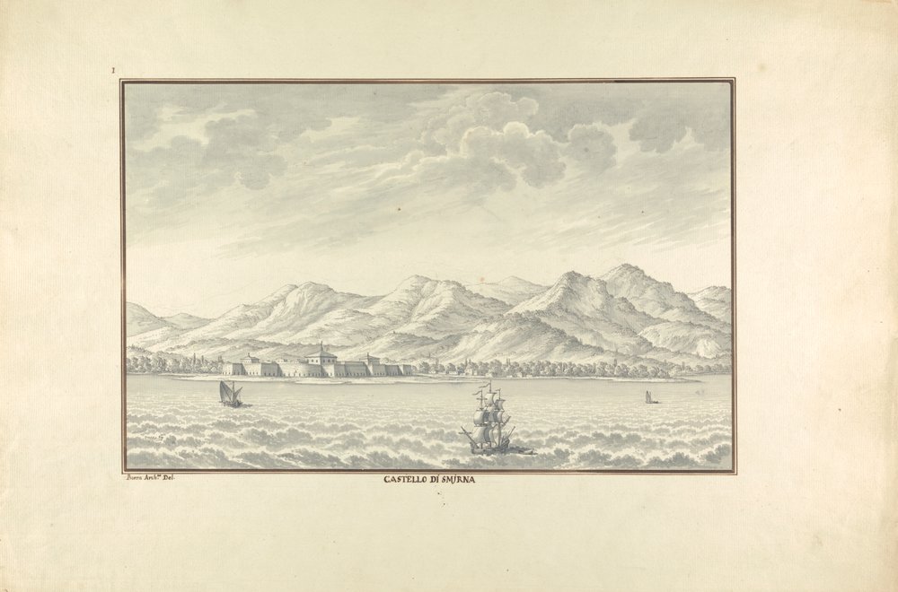 Castello di Smirna da Giovanni Battista Borra